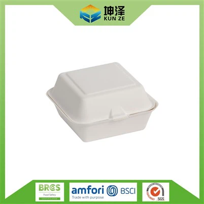Biologiskt nedbrytbar Burger Box