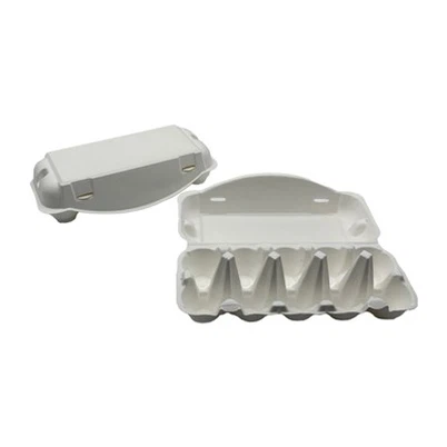 Biologiskt nedbrytbara äggkartonger